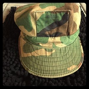Vintage Army Camouflage Hat